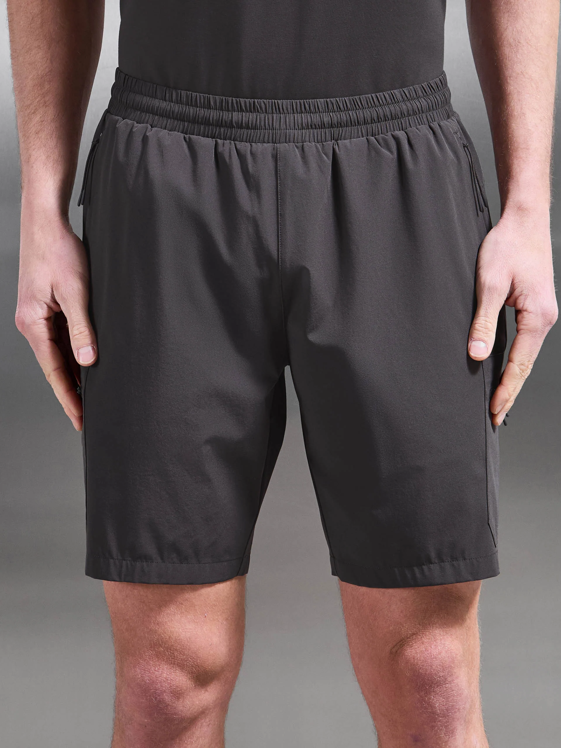 Active Technical Cargo Short in Grey - Image 4