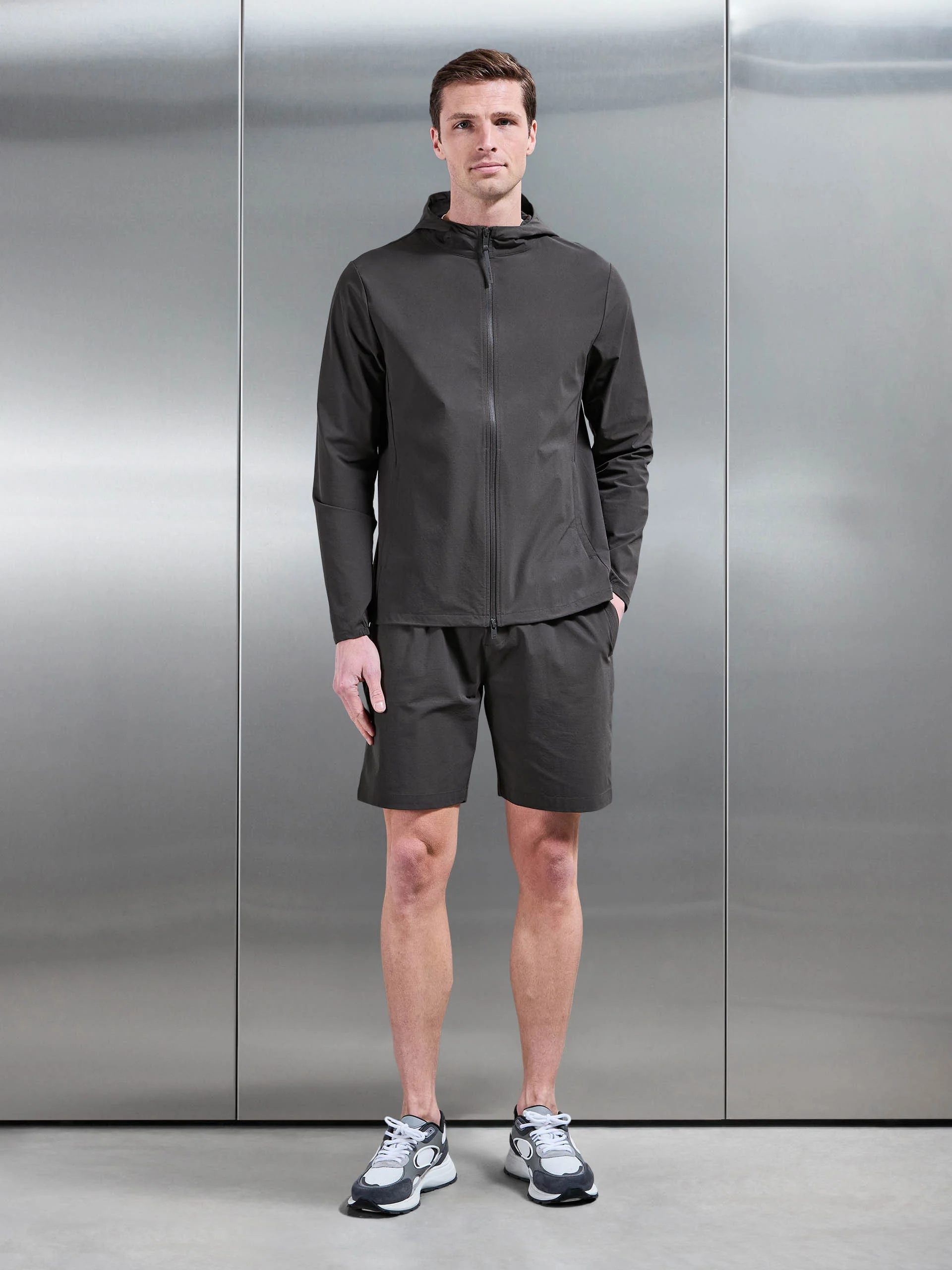 Active Technical Short in Grey - Image 2