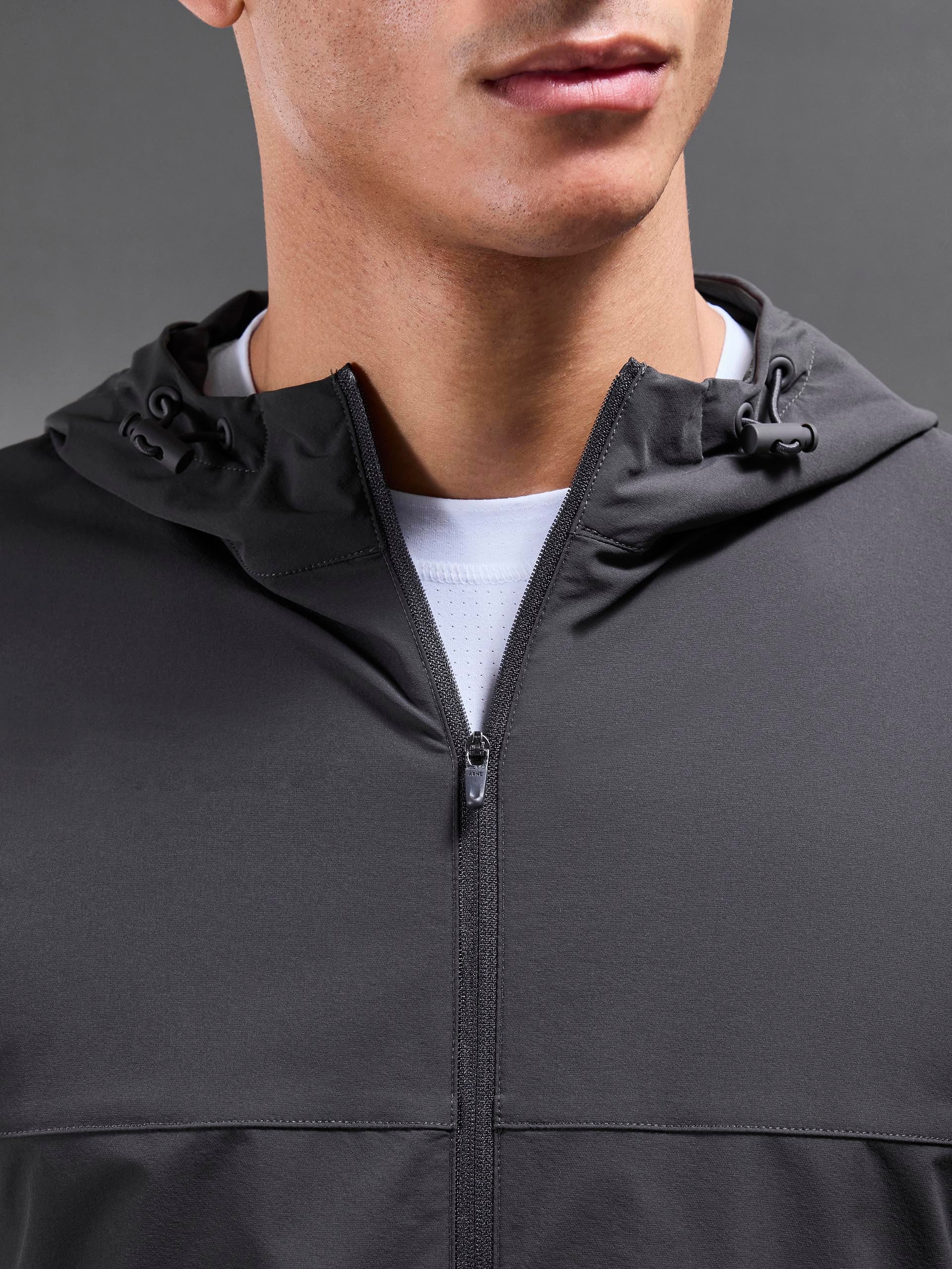 Active Windbreaker in Grey - Image 5
