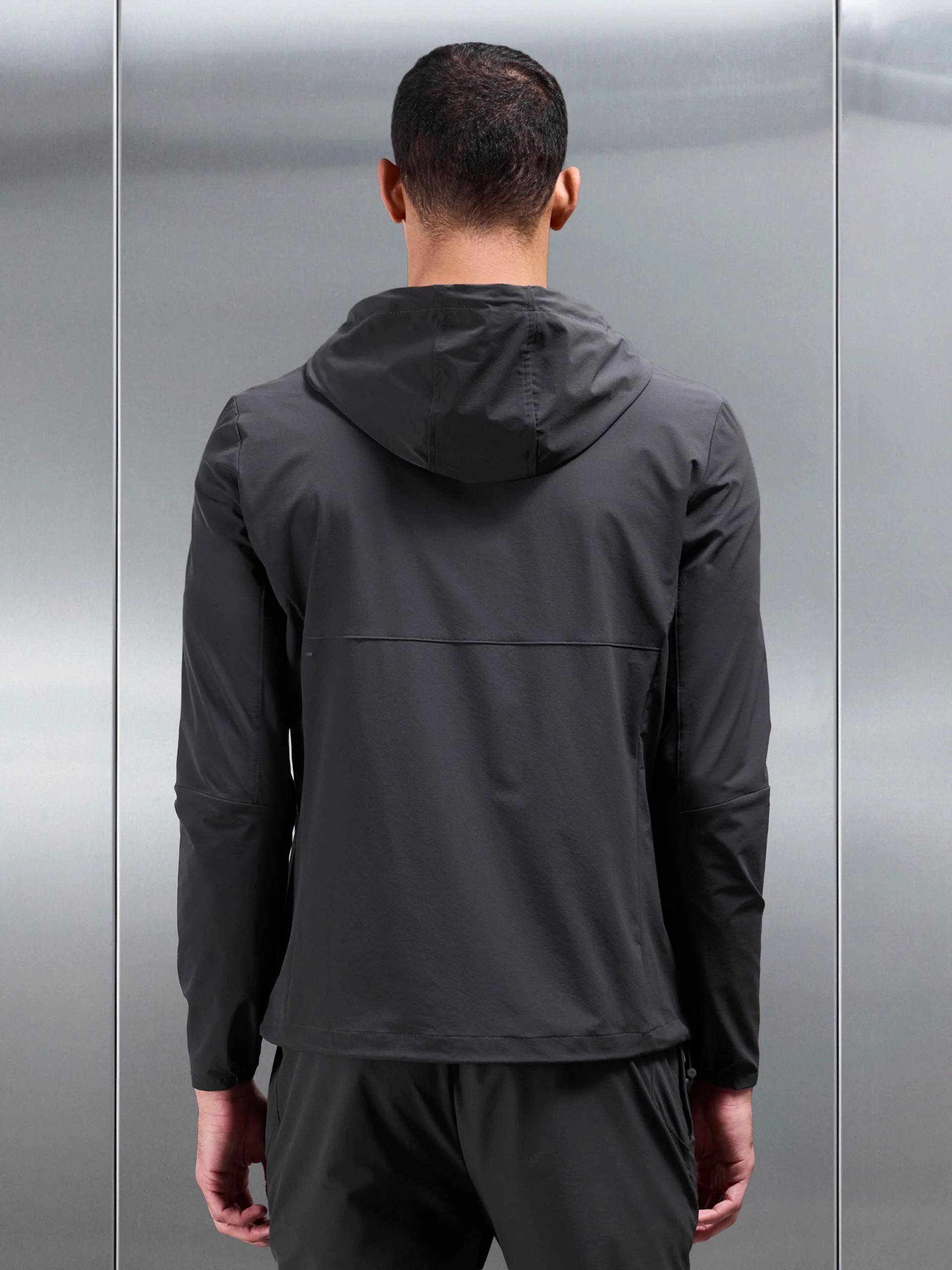 Active Windbreaker in Grey - Image 7