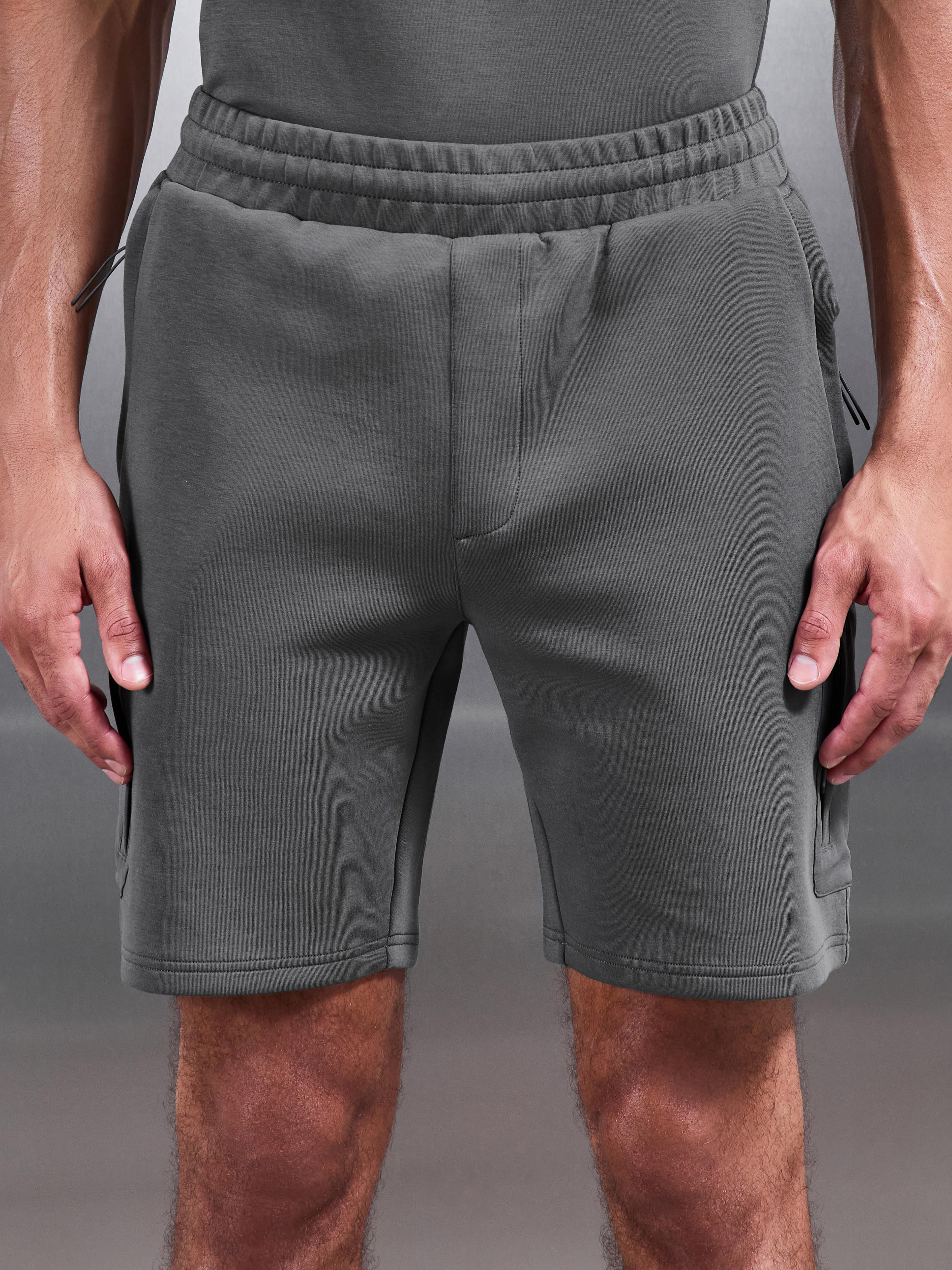AirTech Hybrid Cargo Short in Grey - Image 4