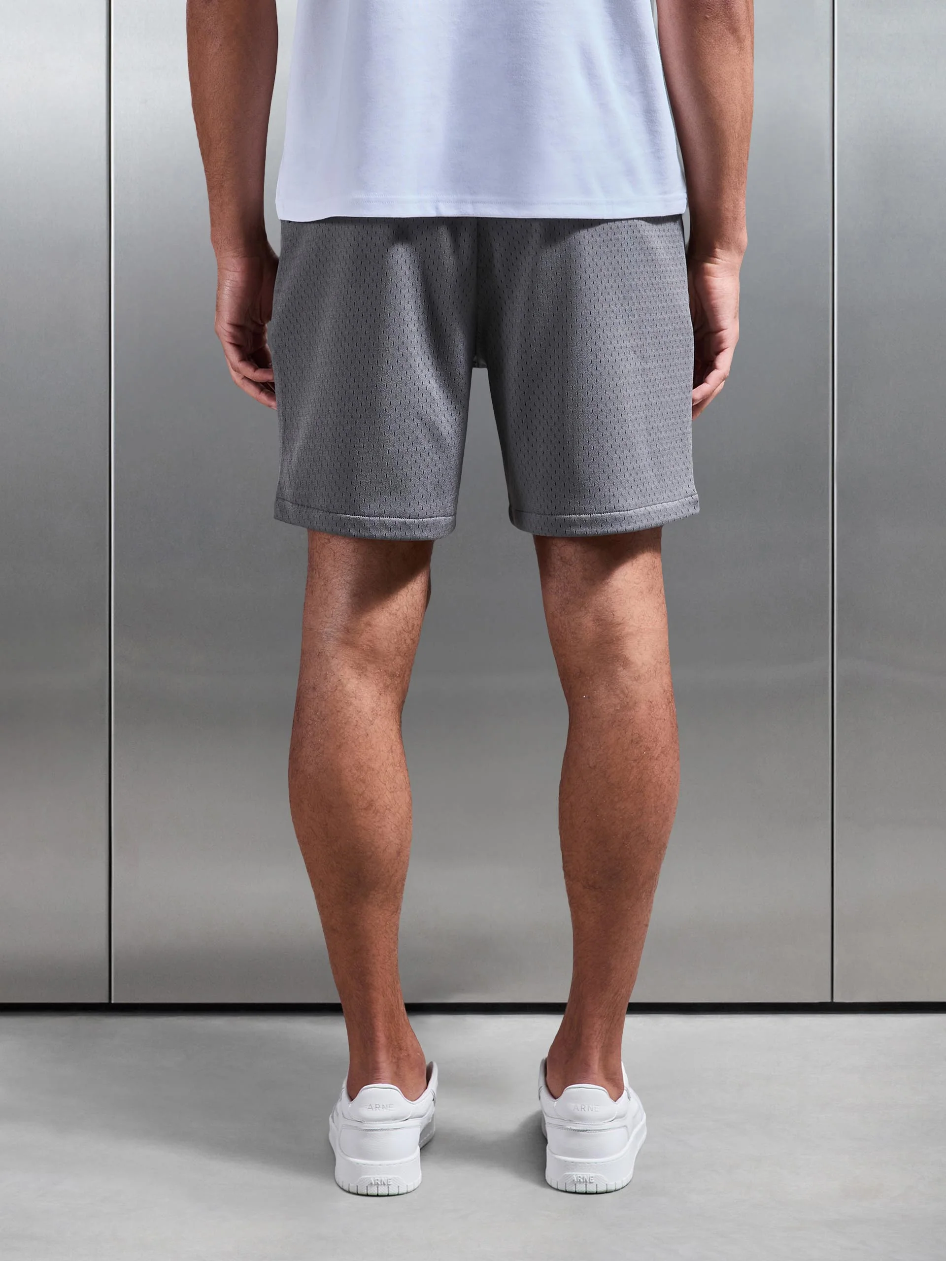 AirTech Mesh Short in Grey - Image 3