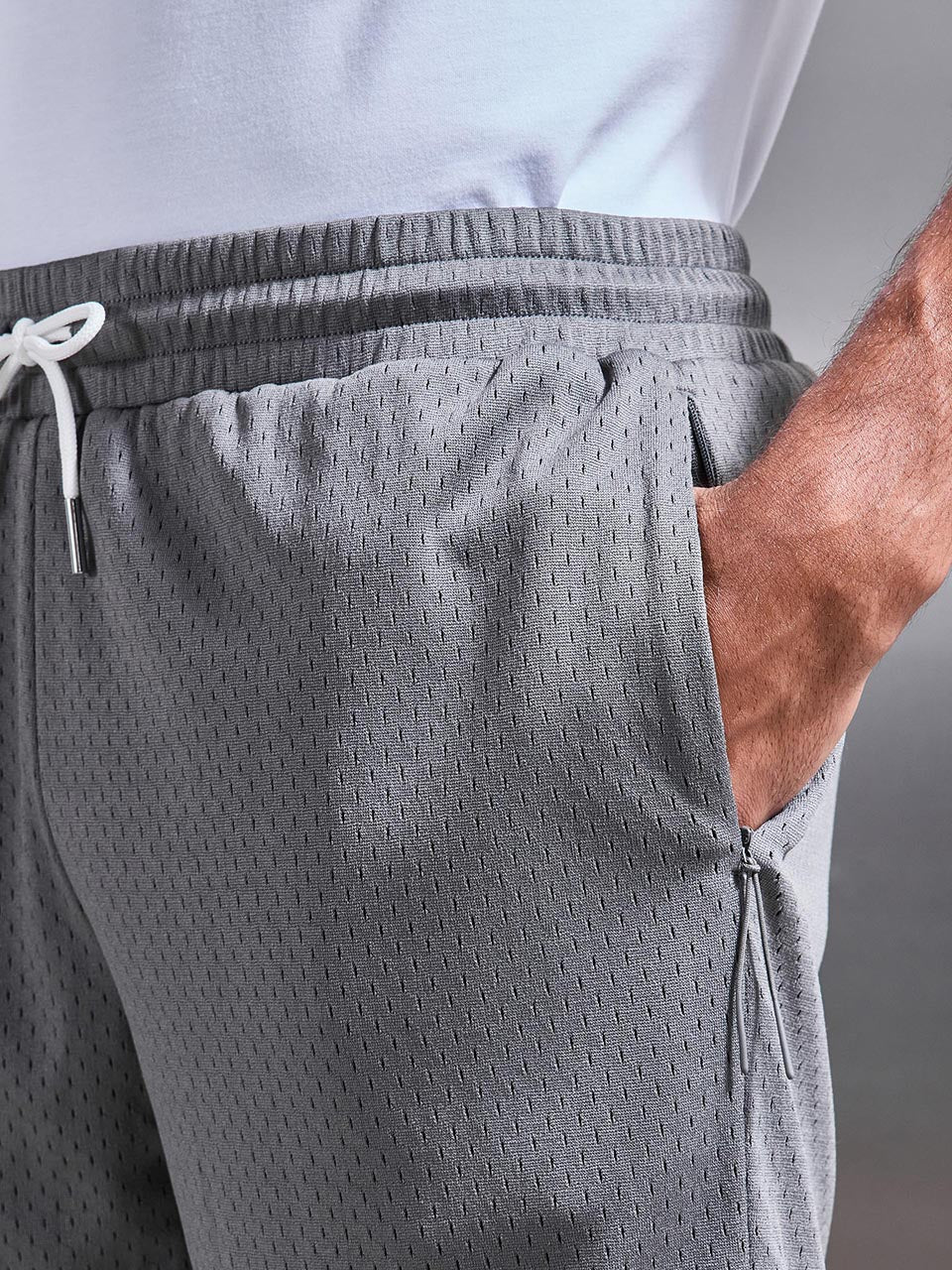 AirTech Mesh Short in Grey - Image 5