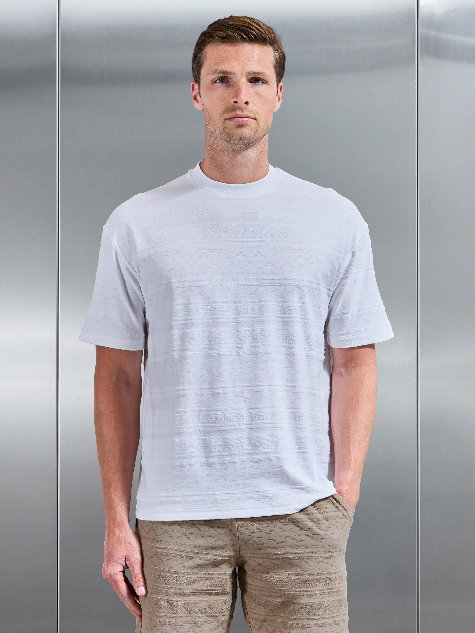 Aztec 2.0 Relaxed Fit T-Shirt in White
