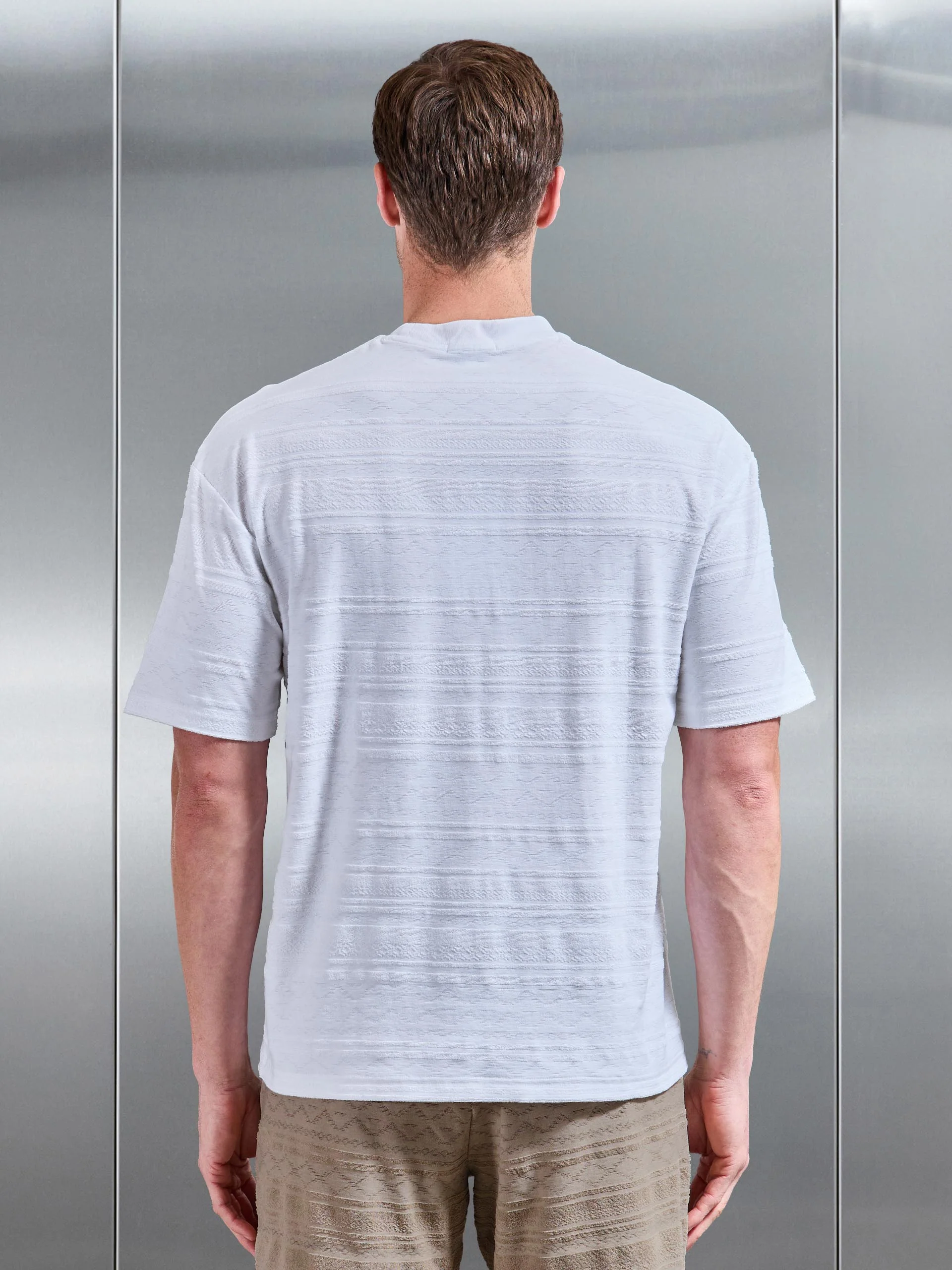 Aztec 2.0 Relaxed Fit T-Shirt in White - Image 3