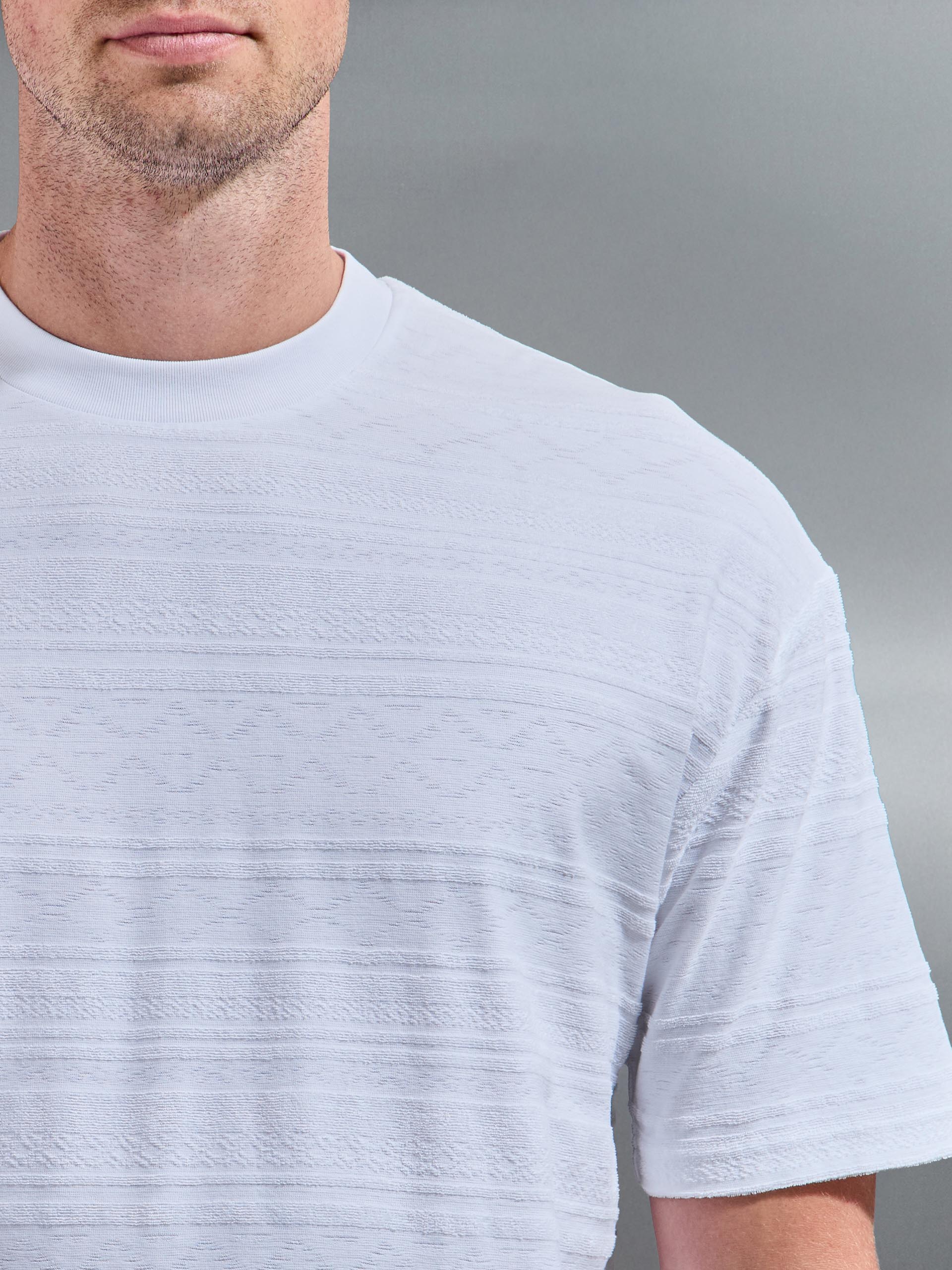 Aztec 2.0 Relaxed Fit T-Shirt in White - Image 4