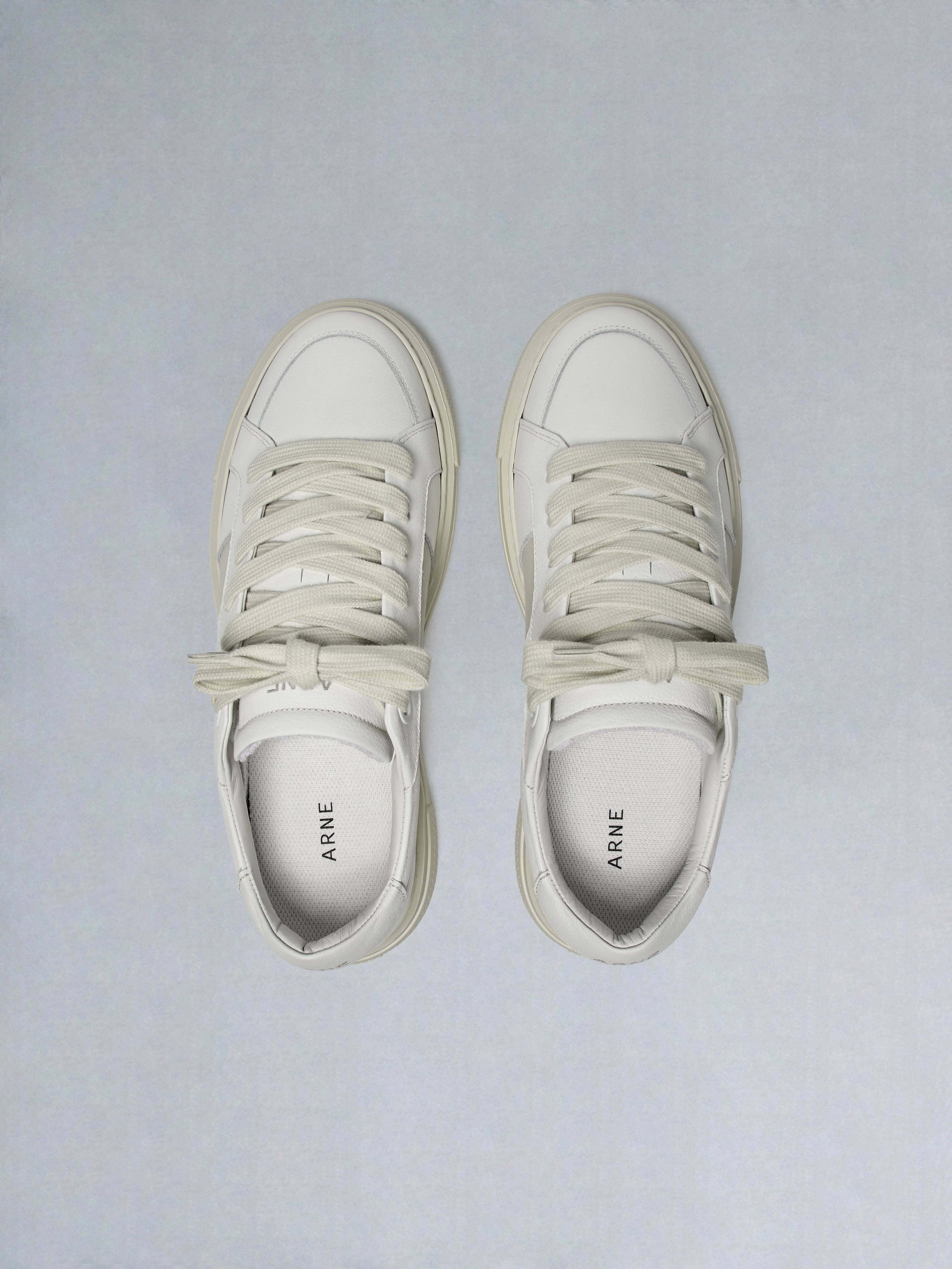 Chunky Stripe Essential Trainer in White - Image 5