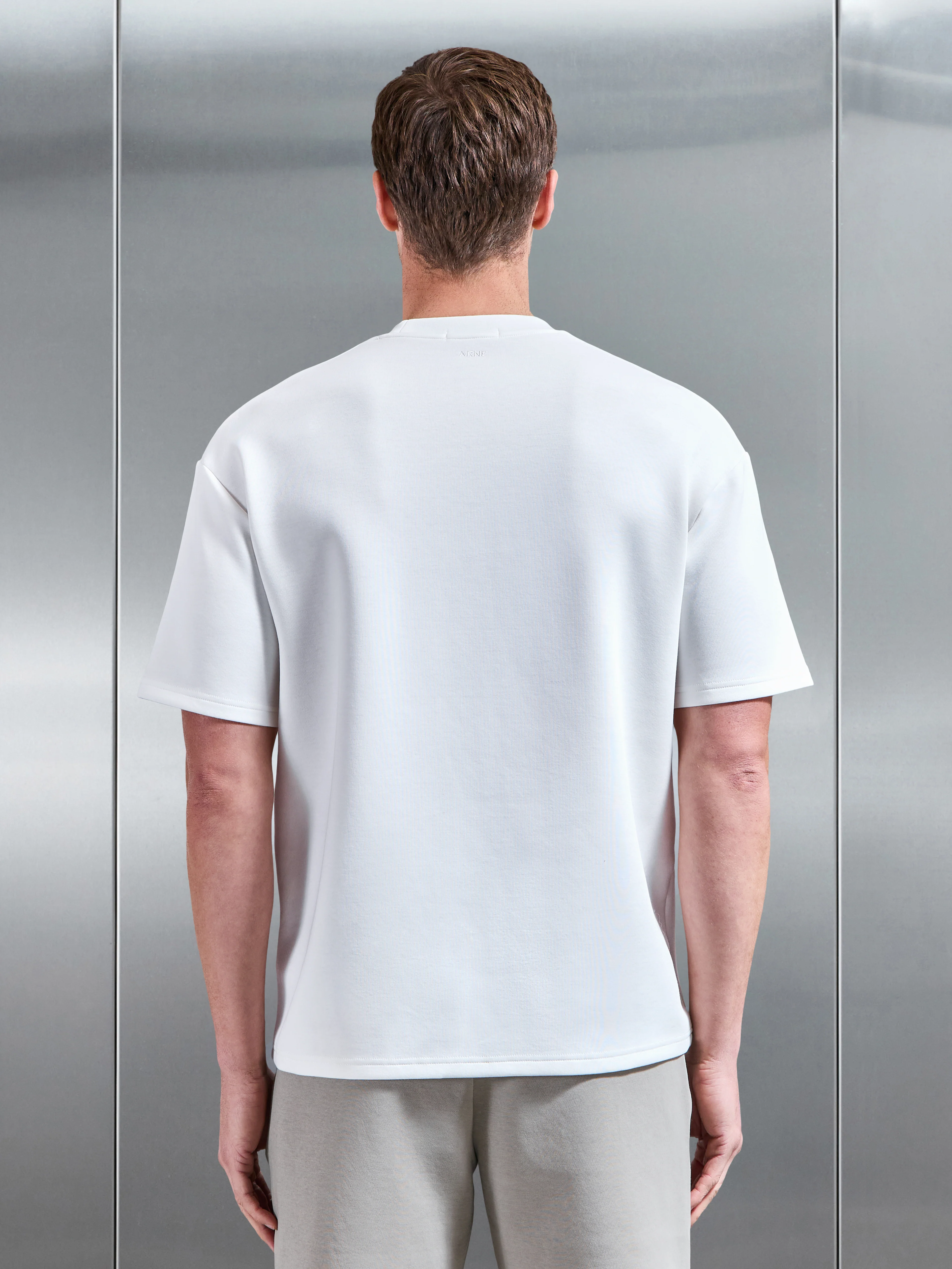 Everyday Luxe Relaxed T-Shirt in White - Image 4