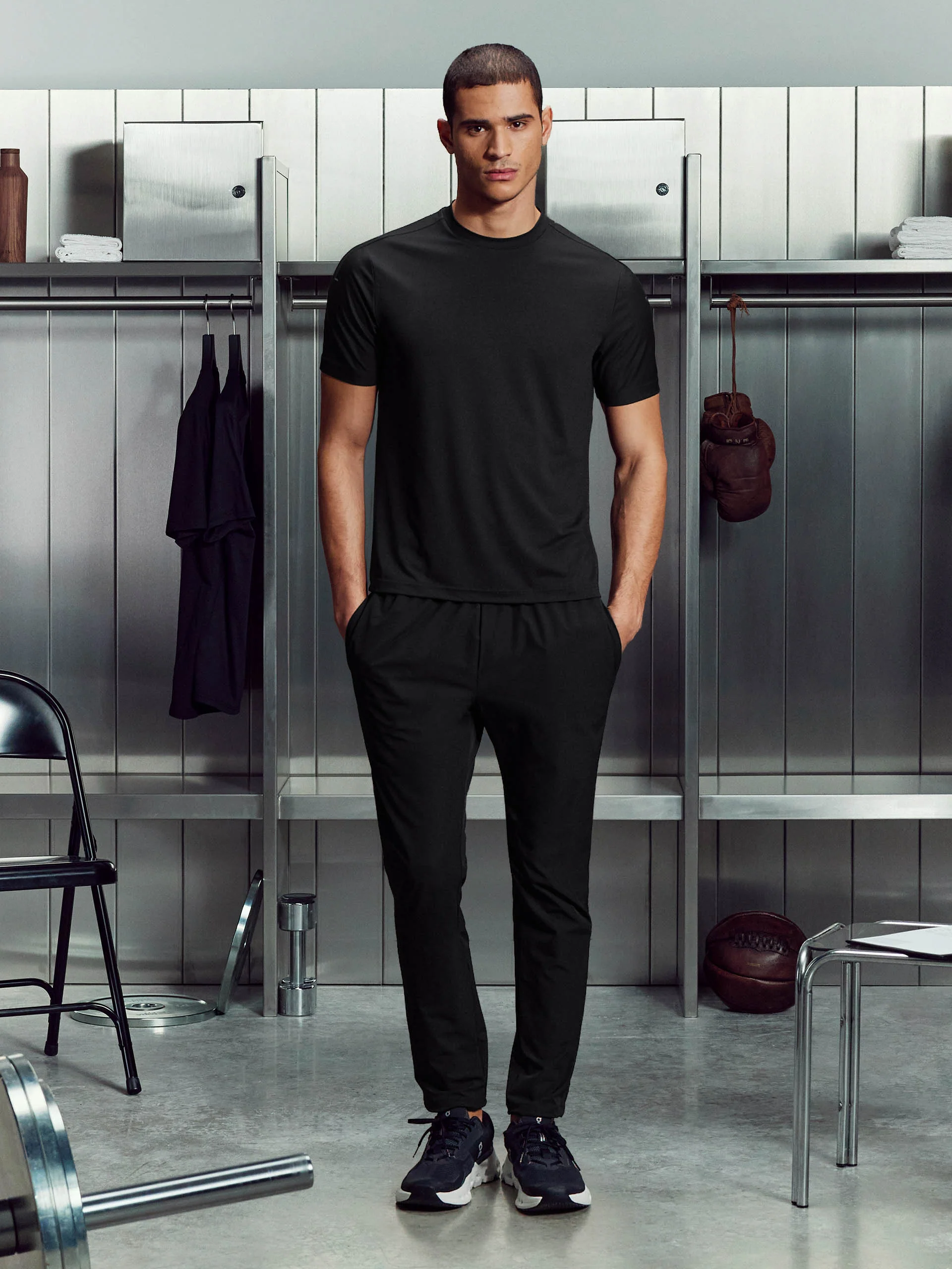 Everyday Technical T-Shirt in Black - Image 2
