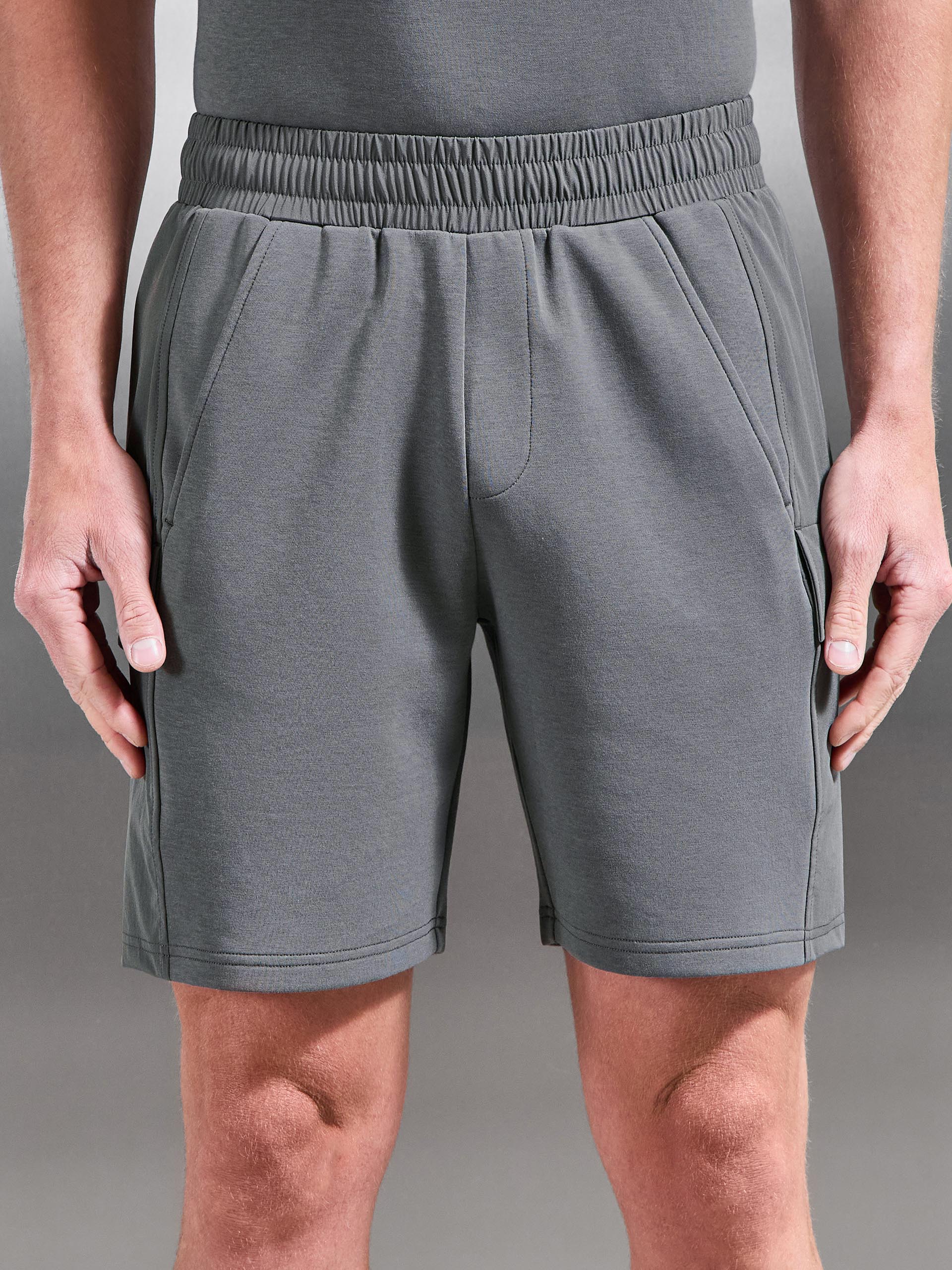 Hybrid Cargo Short in Grey - Image 3