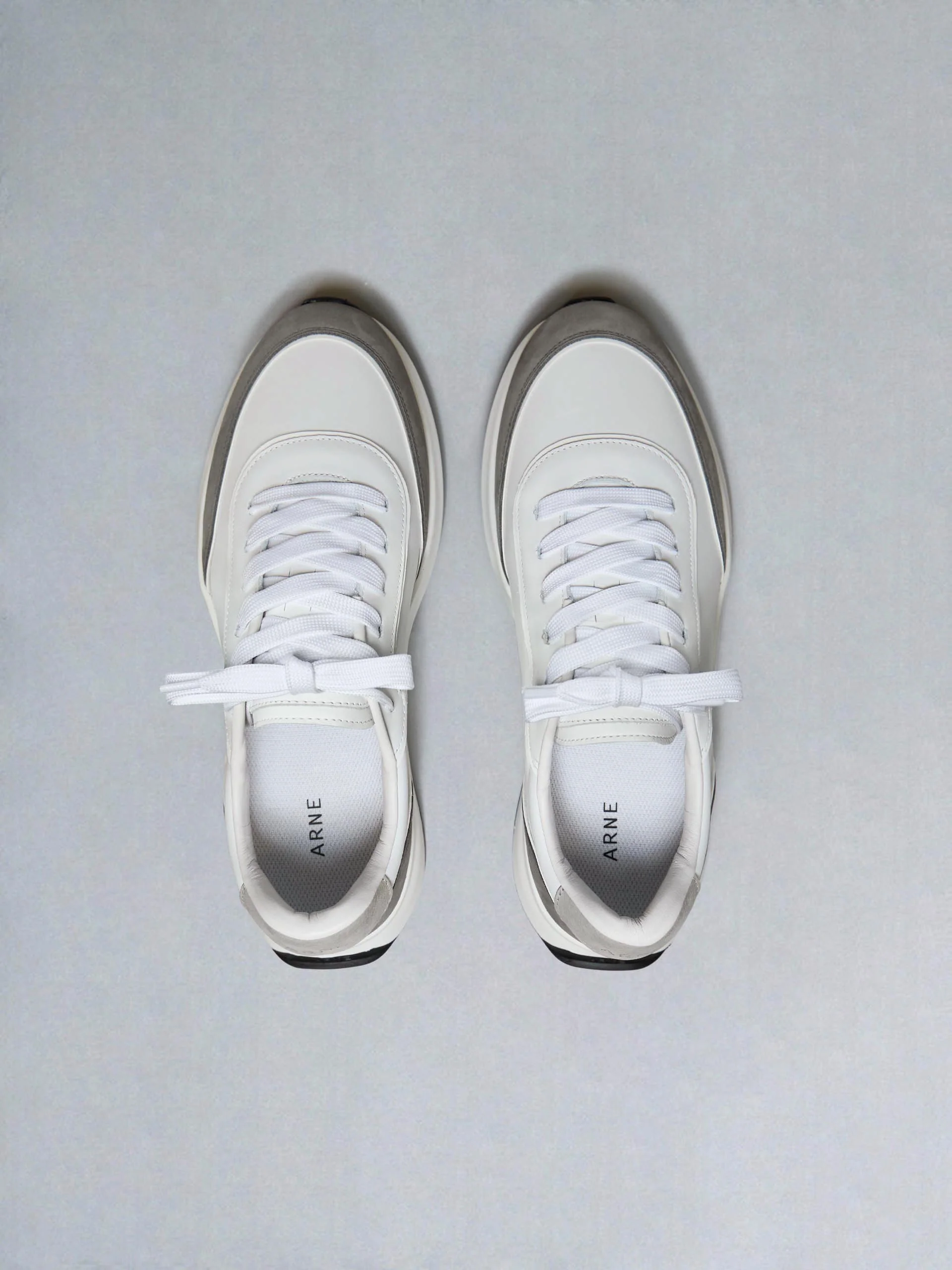Low Runner in White Slate Grey - Image 5