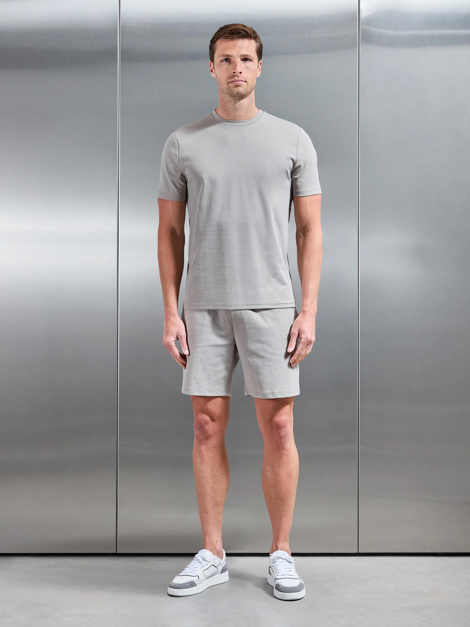 Luxe T-Shirt in Stone - Image 2