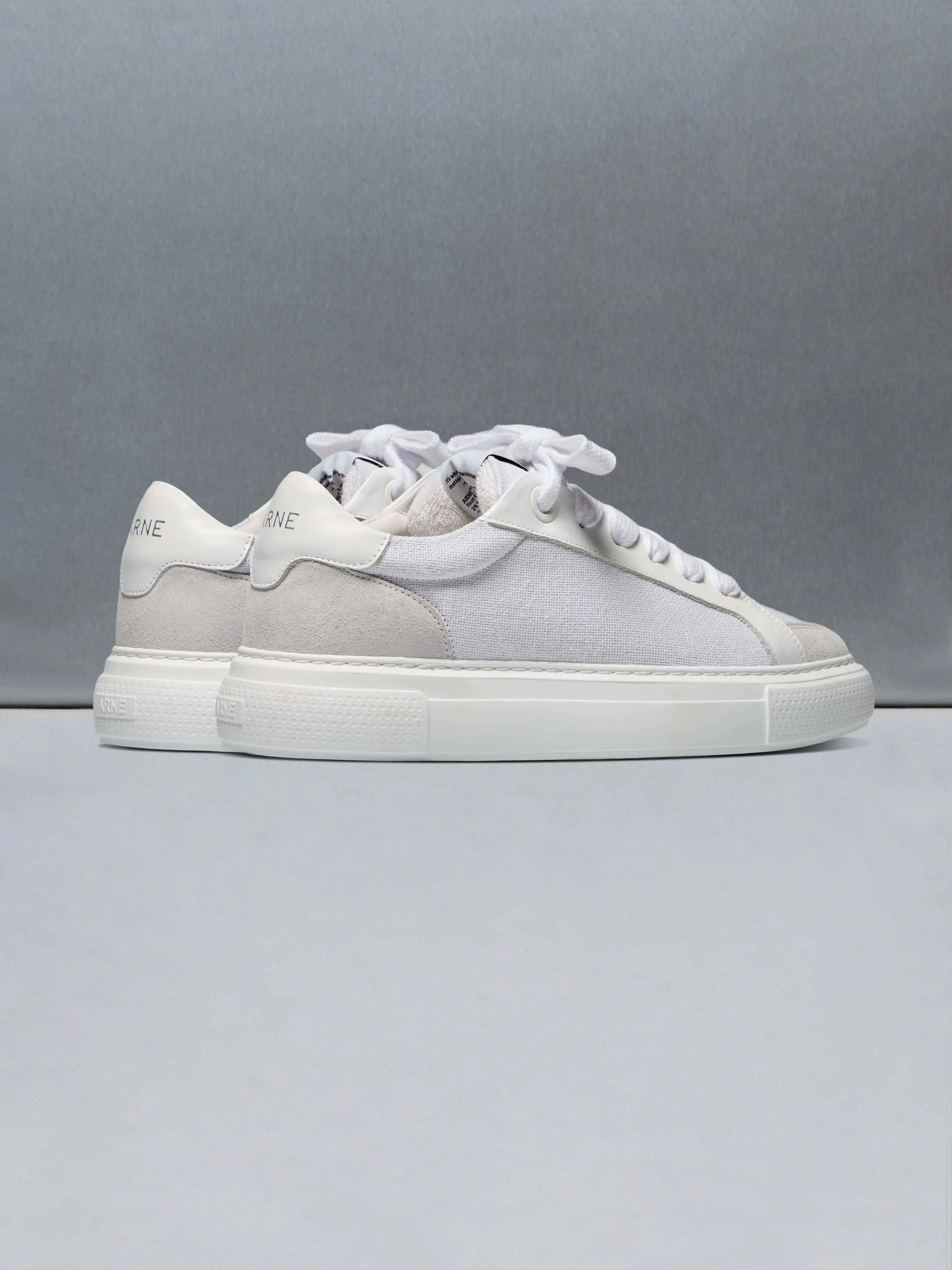 Studio Trainer in Triple White - Image 4