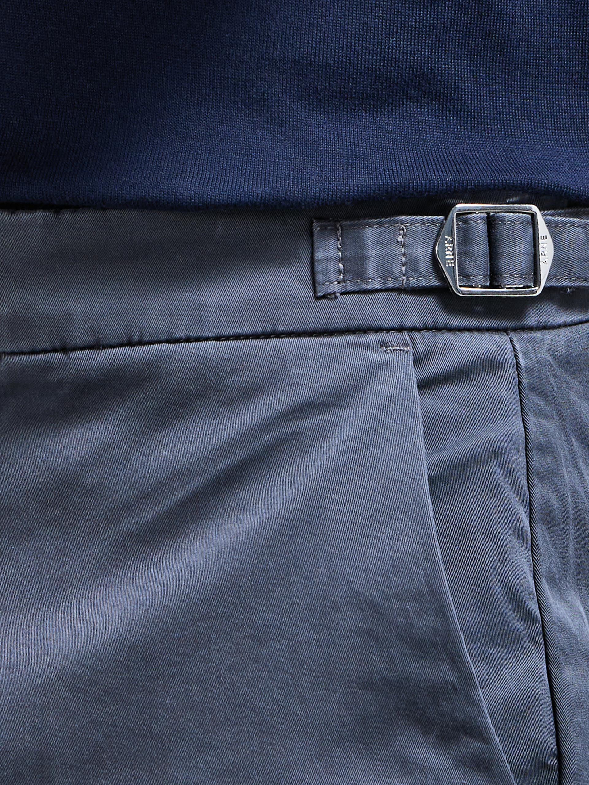 Tailored Side Adjuster Chino Short in Grey - Image 4