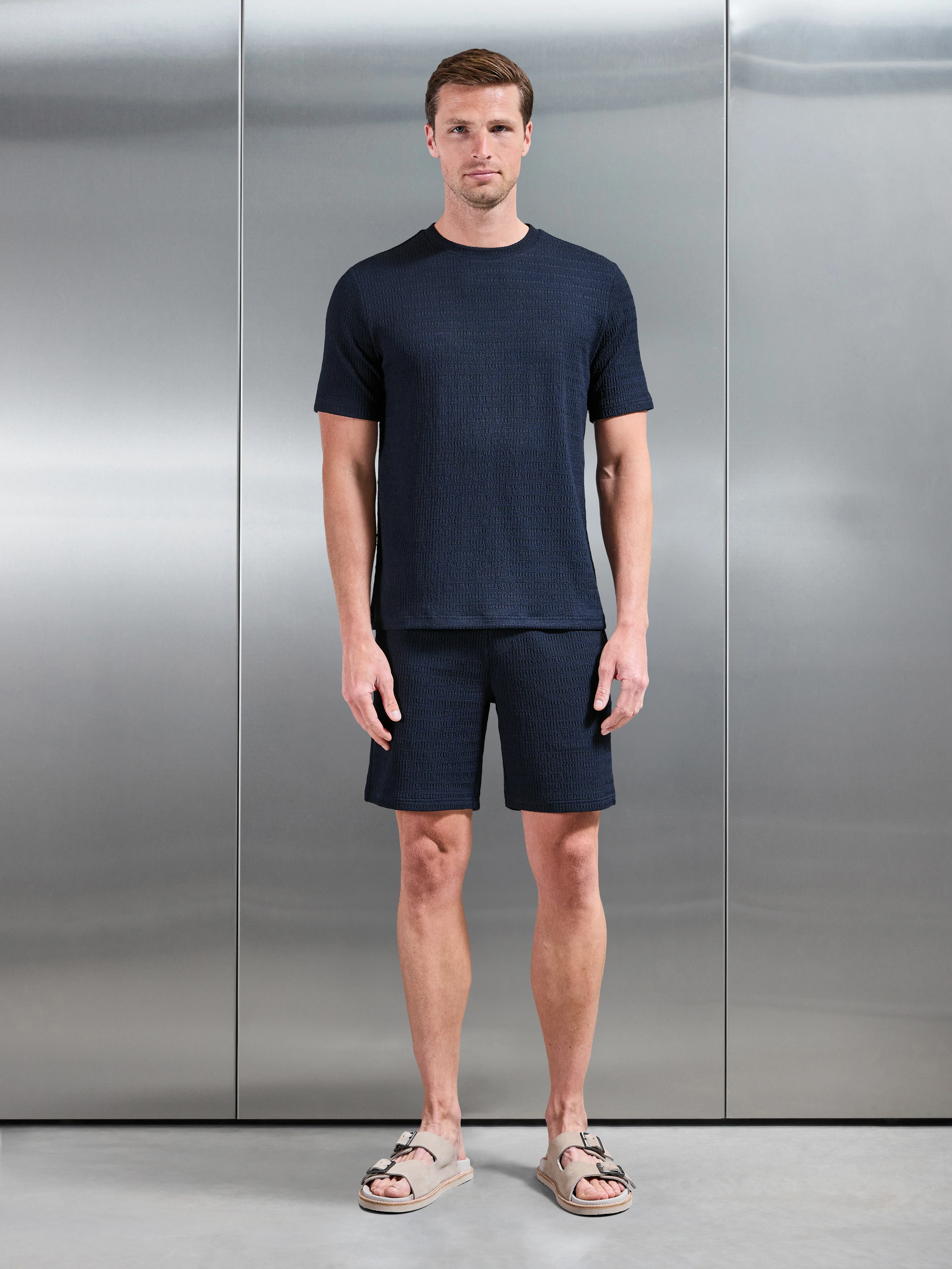 To The Beach Short in Navy - Image 2
