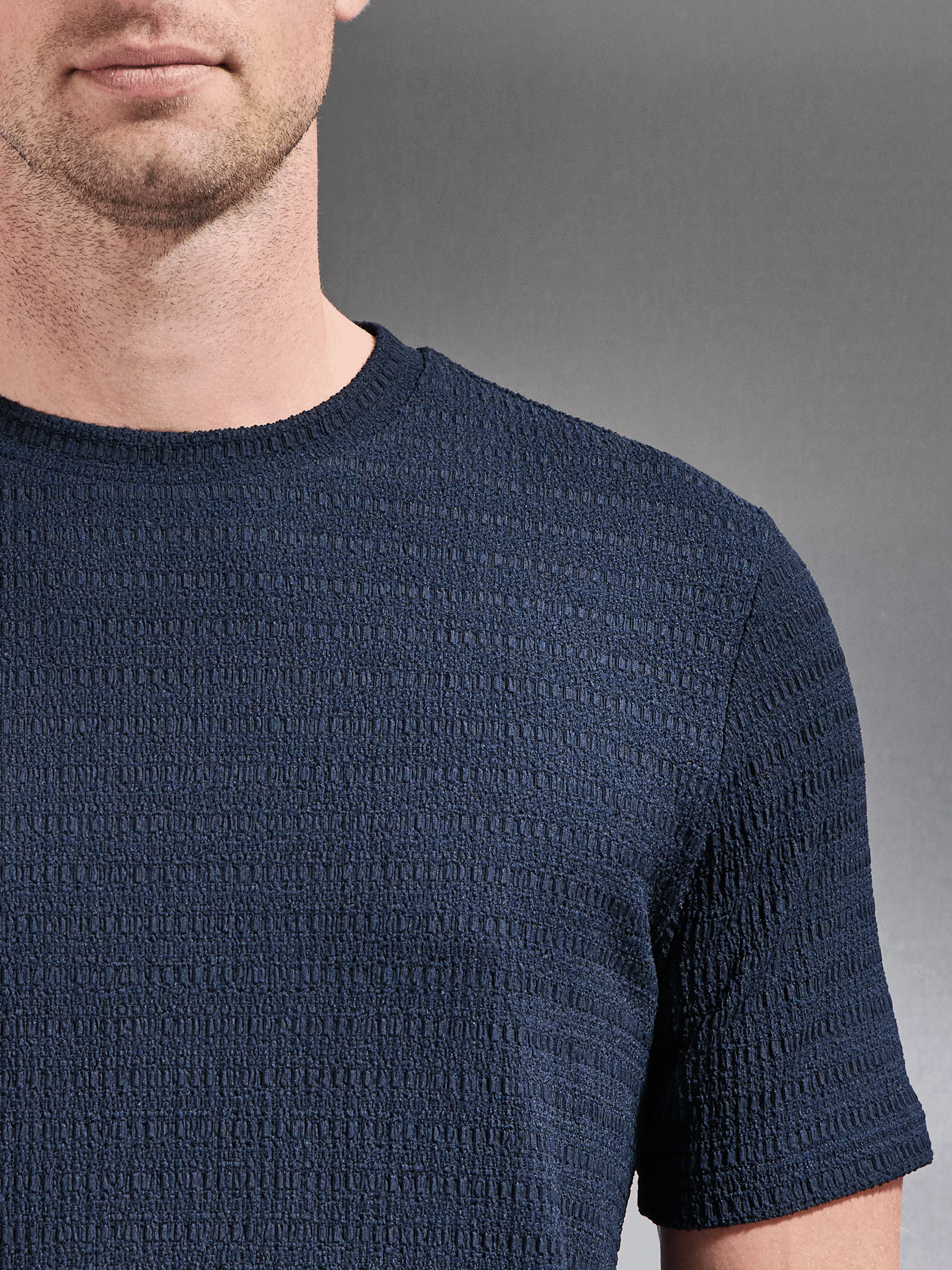 To The Beach T-Shirt in Navy - Image 3