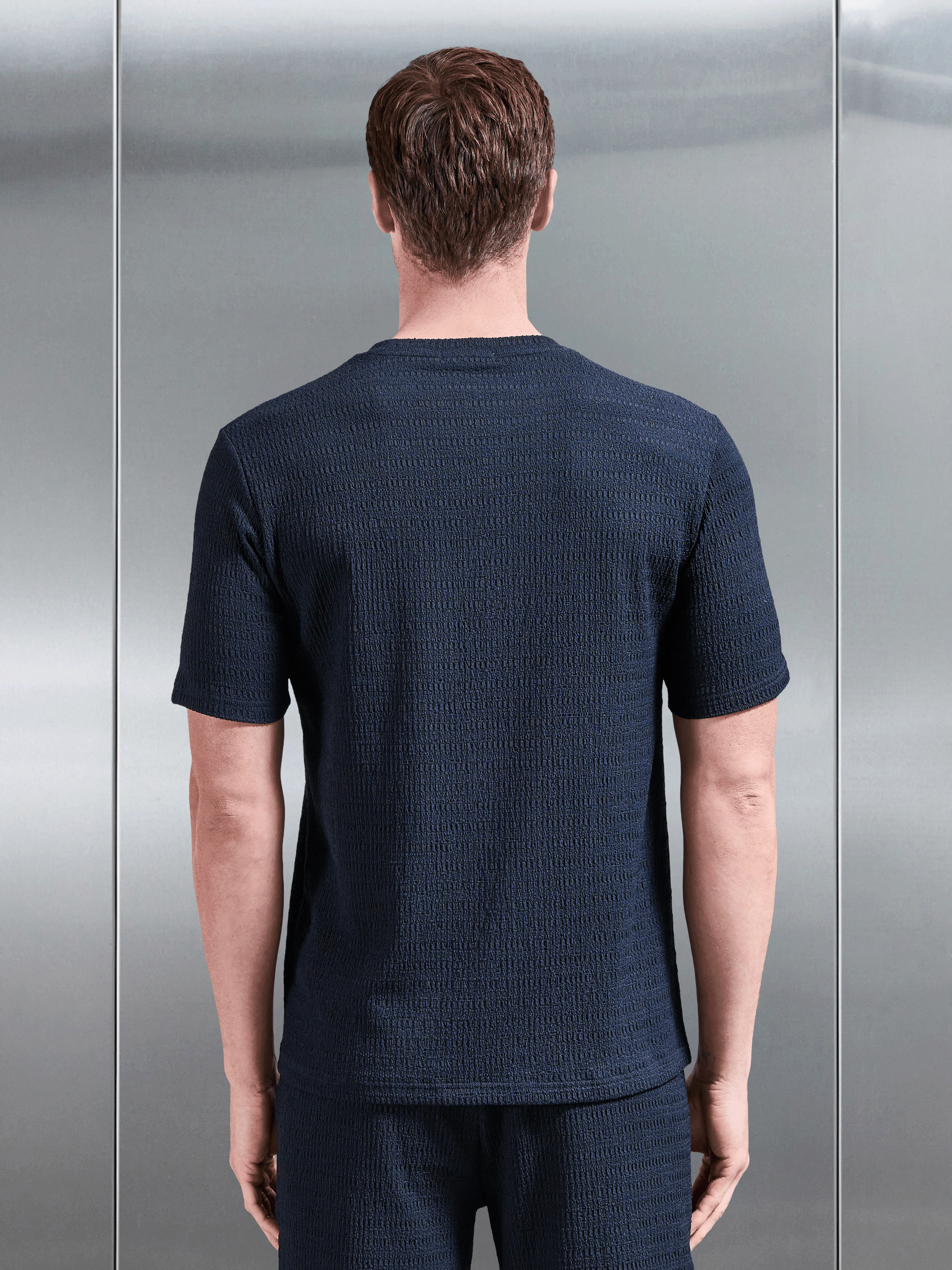 To The Beach T-Shirt in Navy - Image 4