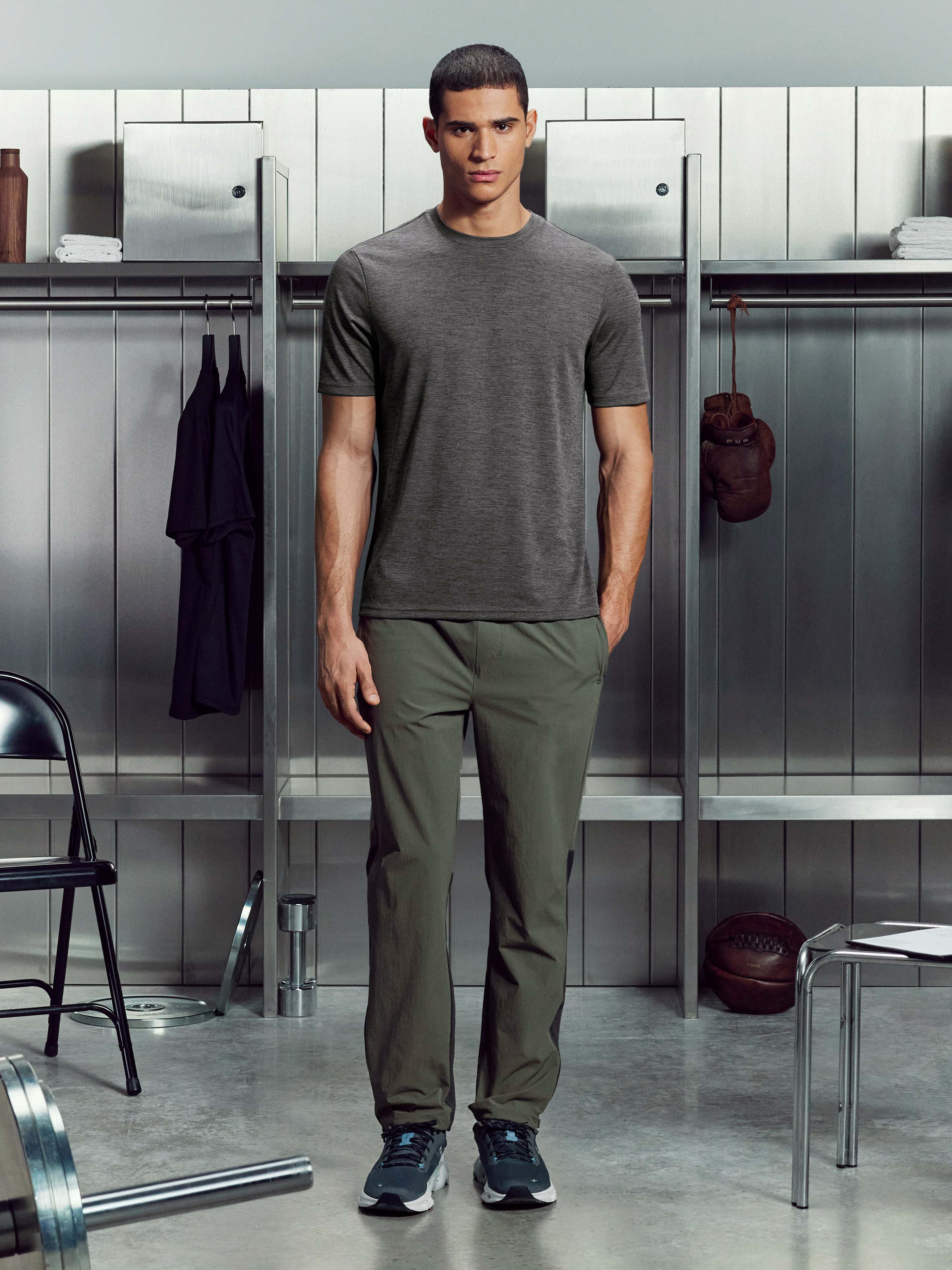 Trail T-Shirt in Charcoal - Image 2