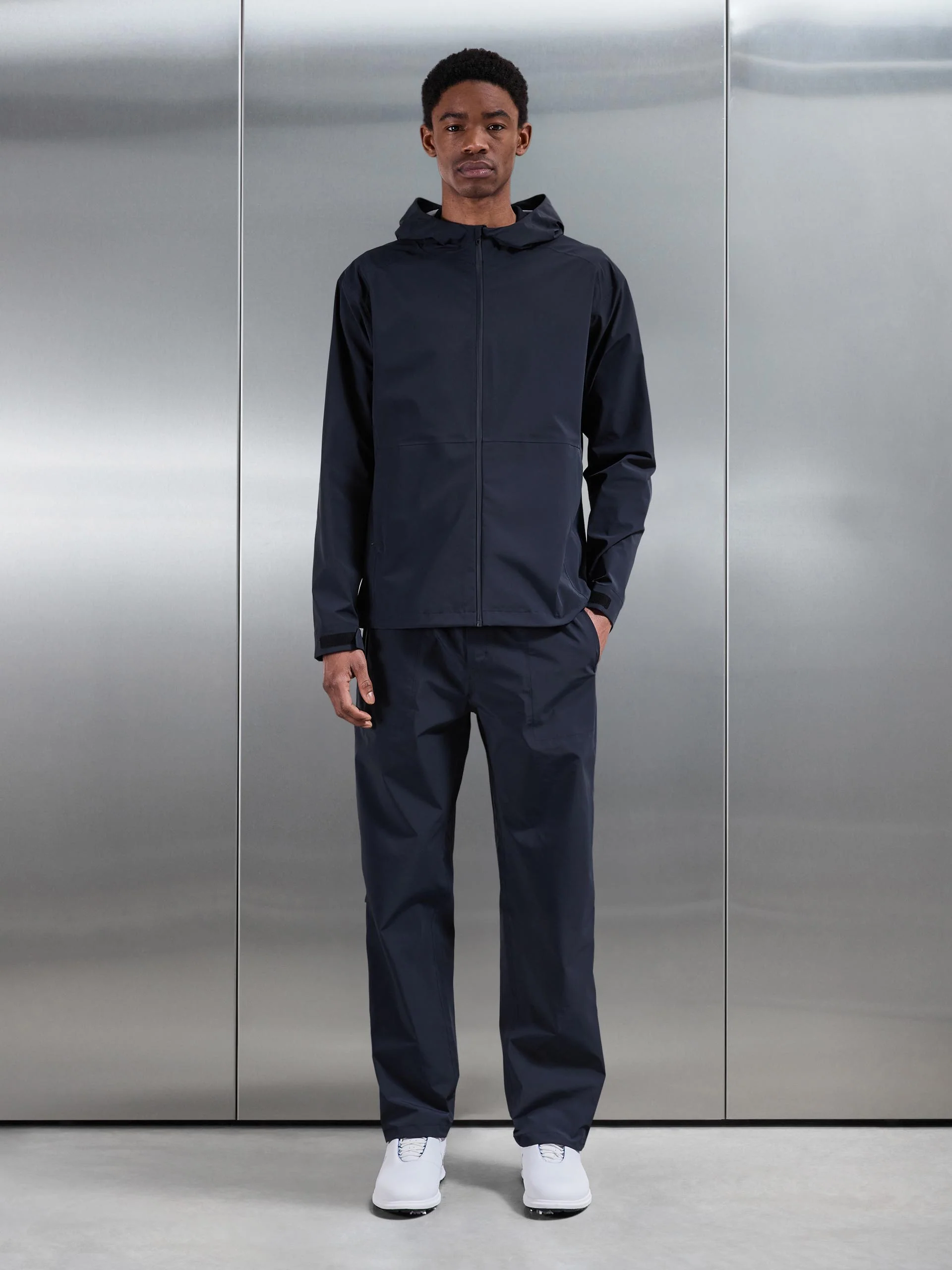 Waterproof Golf Pant in Navy - Image 4