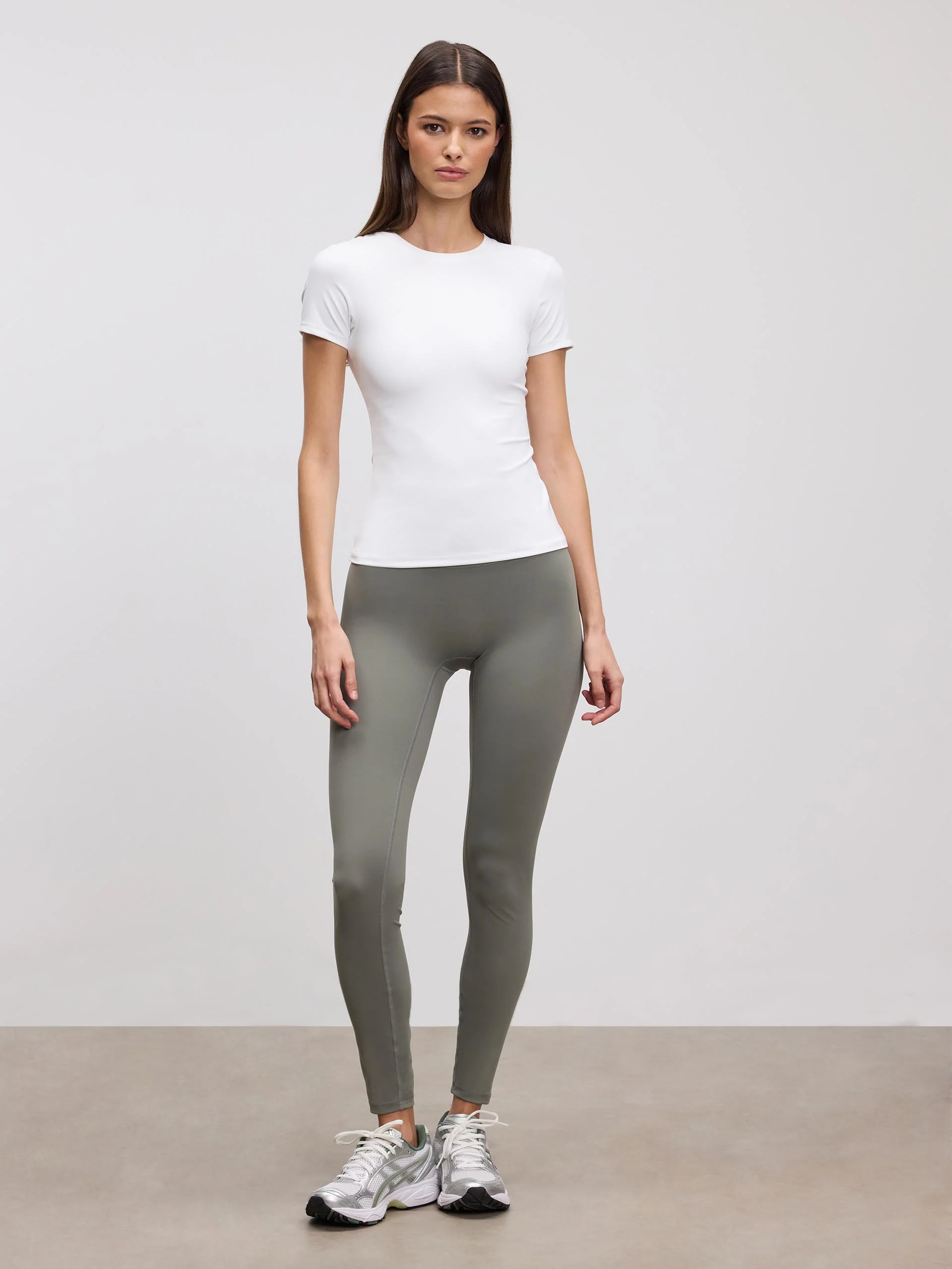 Womens Active T-Shirt in White - Image 2